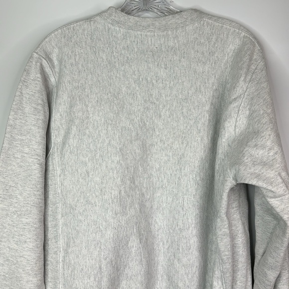 Champion Rever Weave UW Green Bay Crewneck Gray Sweatshirt Small - Picture 5 of 10